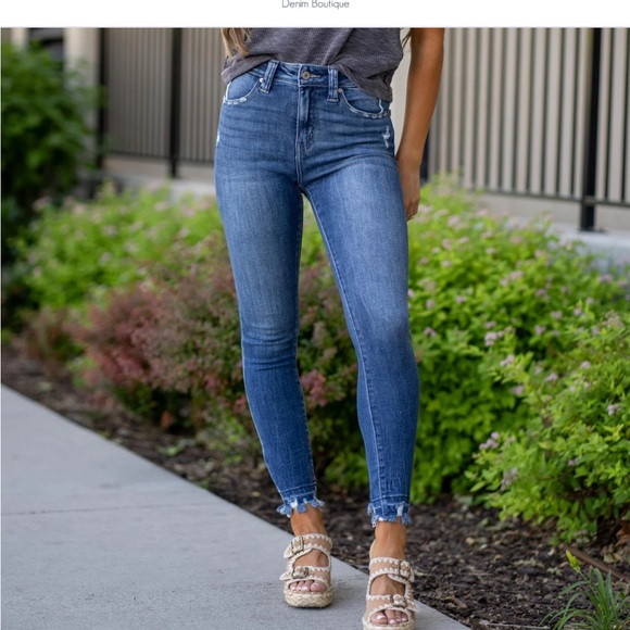 KanCan High Rise, Ankle Skinny Jeans - Picture 1 of 6